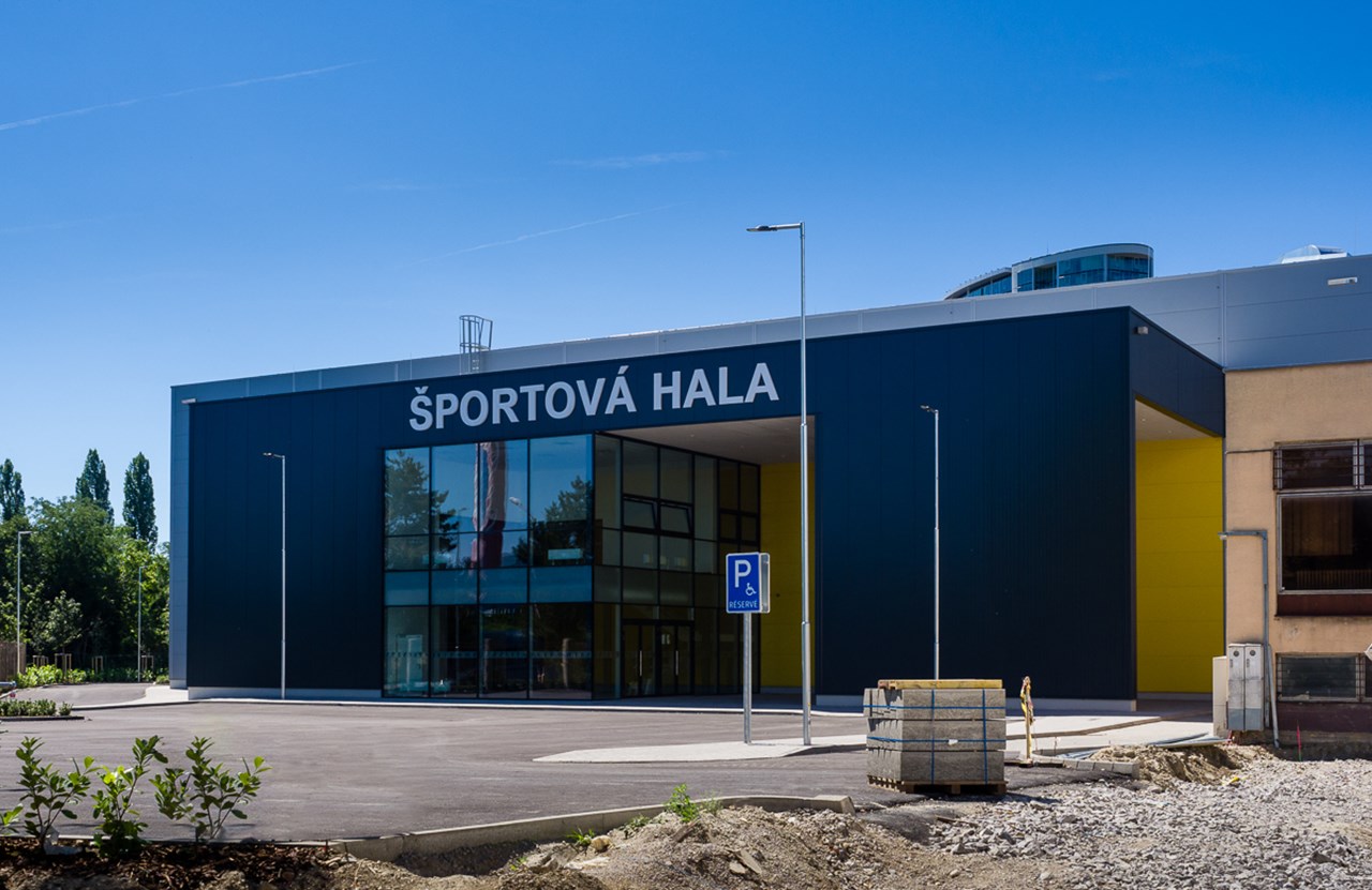 Športová hala Bratislava - Pozemné stavby Športová hala Bratislava - Pozemné stavby