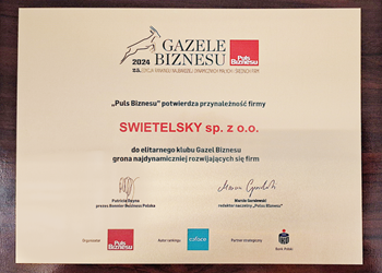 SWIETELSKY LUBLIN wśród najdynamiczniej rozwijających się firm! - PL