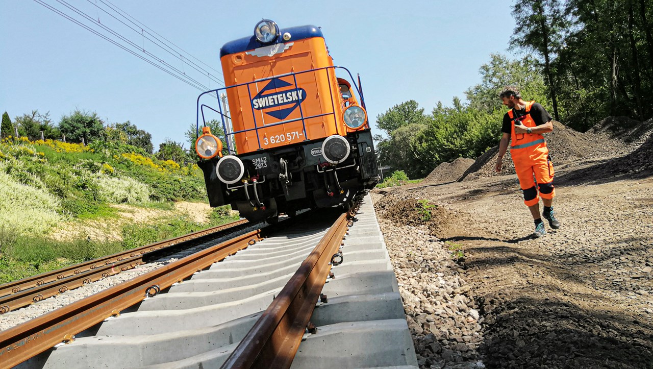Prace budowlane na torze kolejowym, Railway 95 - Železničné stavby Prace budowlane na torze kolejowym, Railway 95 - Železničné stavby